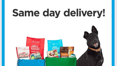 Shipt Petco Sponsored Facebook Update